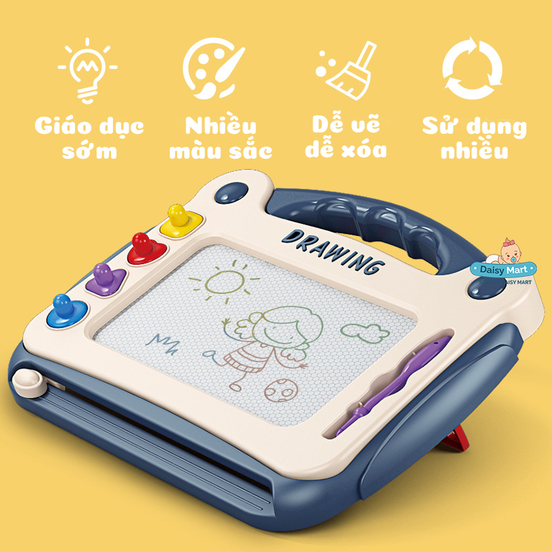 Giáo dục sớm với bàn vẽ thông minh, từ tính