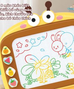 Bảng vẽ từ tính, bảng vẽ tự xóa con ong size khổng lồ, loại to