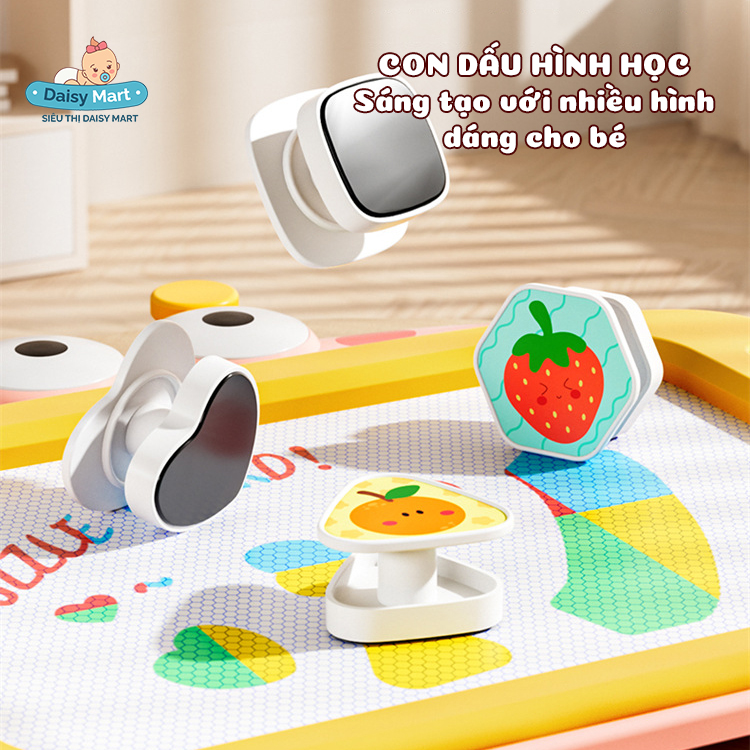 Bảng vẽ từ tính đa năng, học về hình dáng, vẽ sáng tạo