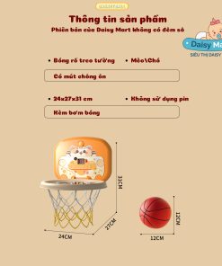 Thông tin về sản phẩm bóng rổ treo tường mini hình thú