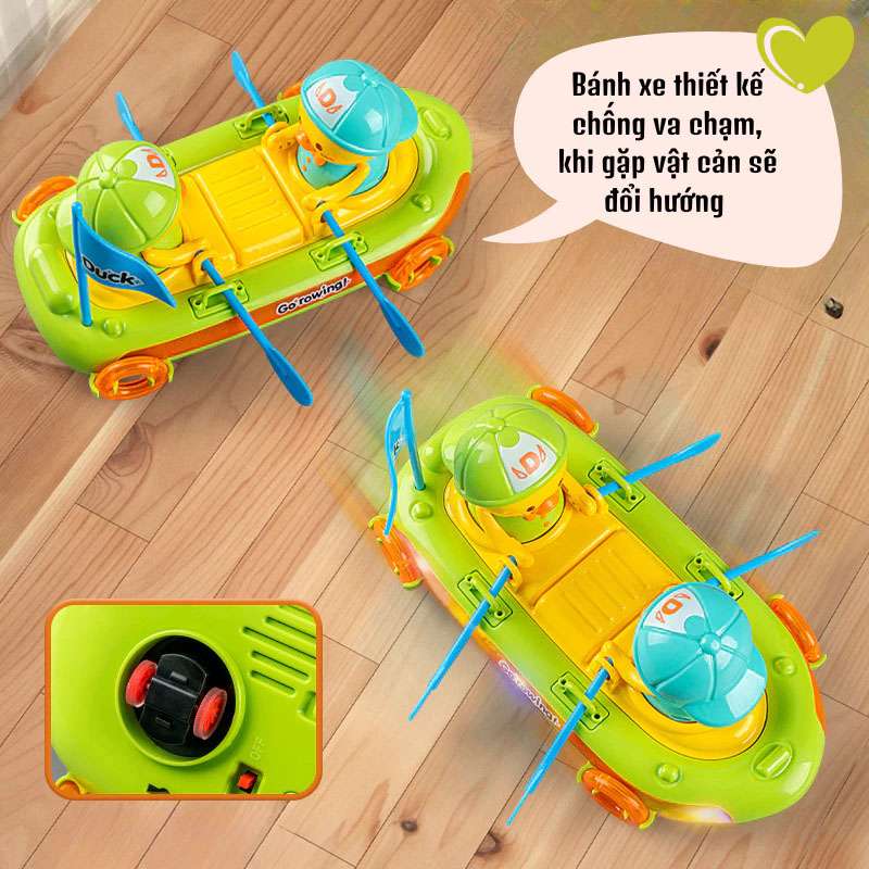 tự động điều hướng của vịt chèo thuyền