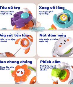 6 món đồ chơi bận rộn tên lửa