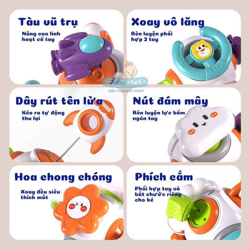 6 món đồ chơi bận rộn tên lửa