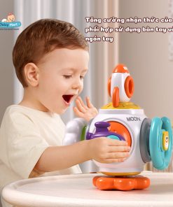 Bé thích thú khối bận rộn tên lửa với những trò chơi mới