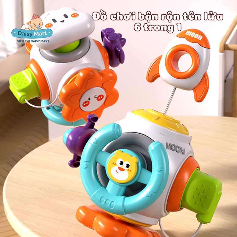 Khối bận rộn tên lửa 6 trong 1 (9) Dây kéo tên lửa tự rút