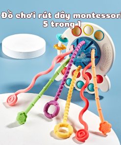 Đồ chơi rút dây bạch tuộc 5 trong 1