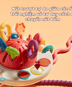 Nút ấn trượt logic, tăng tính kéo léo, tư duy và rèn luyện khả năng ấn - móc