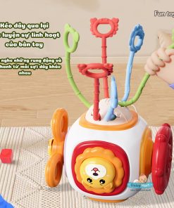 Khối bận rộn sư tử ( busy cube) rèn luyện kỹ năng 6 trong 1