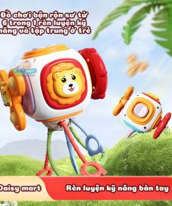 Khối bận rộn sư tử ( busy cube) rèn luyện kỹ năng 6 trong 1