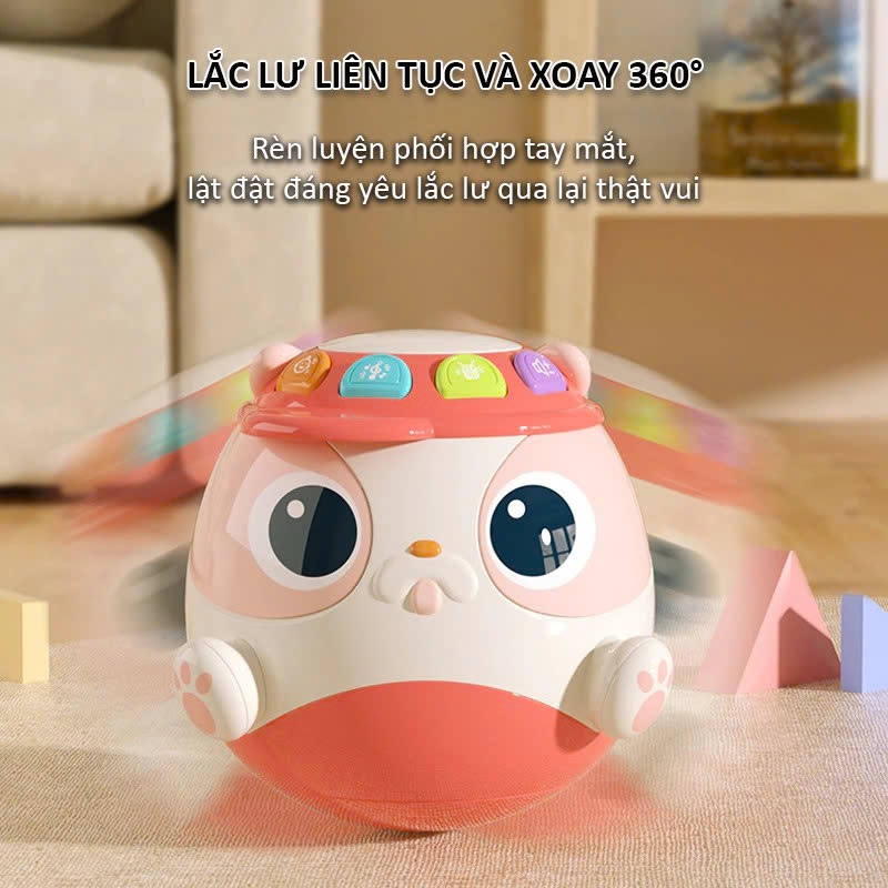 lật đật lắc lư, dễ thương cho trẻ sơ sinh