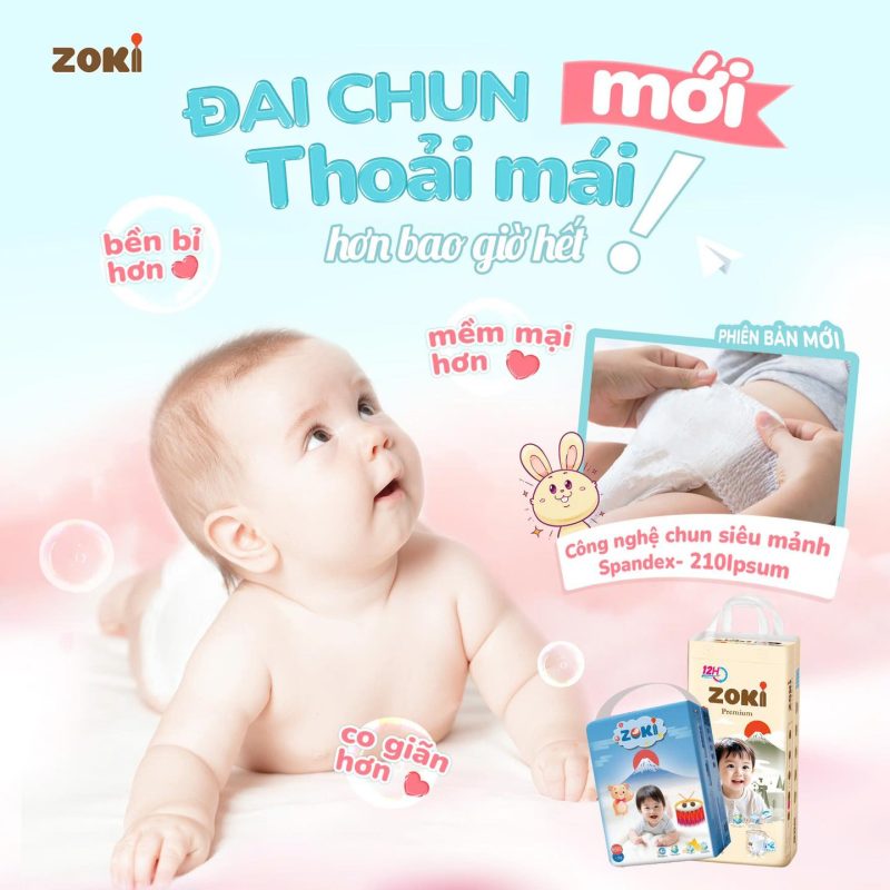 Bỉm Zoki: Bỉm Việt Nam rẻ nhất có tốt không?