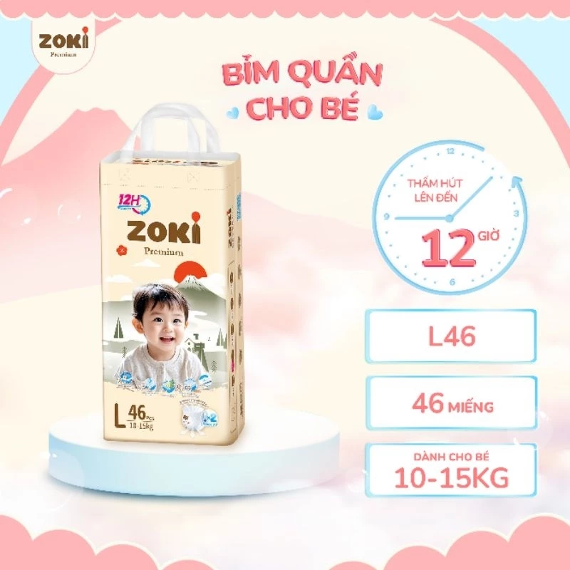 Bỉm Zoki: Bỉm Việt Nam rẻ nhất có tốt không?
