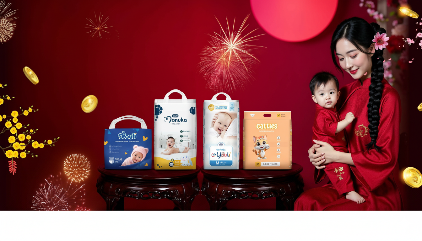 Bỉm Youli: tất cả 6 dòng sản phẩm của Youli bim youli