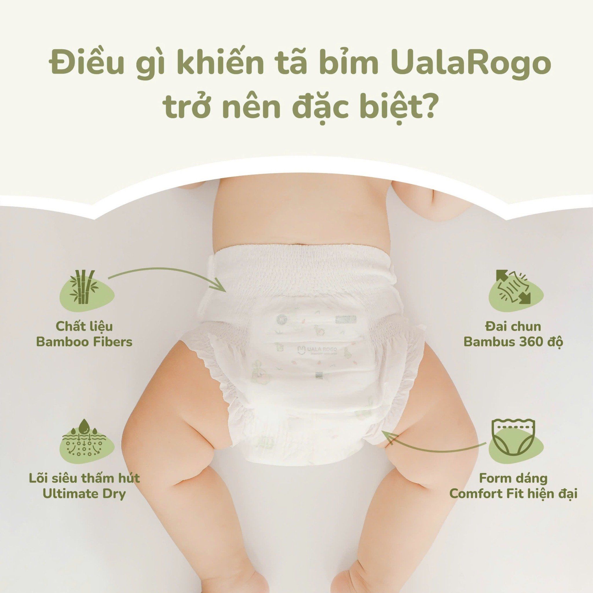 đặc điểm bỉm uala rogo