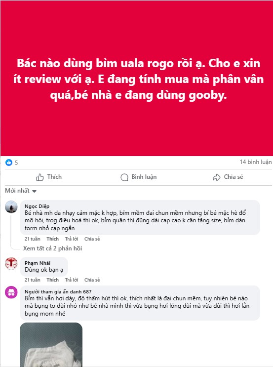 Bỉm Uala Rogo: Tất tần tật về bỉm Ualarogo