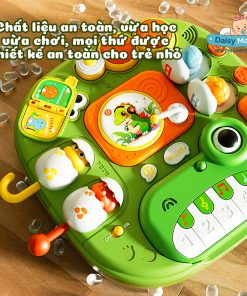 Bàn bận rộn khủng long, bàn bận rộn 17 chi tiết
