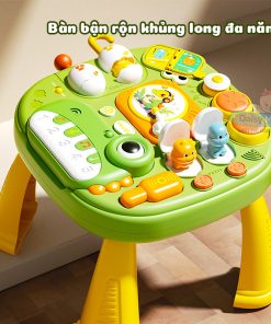 Bàn bận rộn khủng long, bàn bận rộn 17 chi tiết
