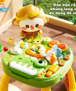 Bàn bận rộn khủng long, bàn bận rộn 17 chi tiết