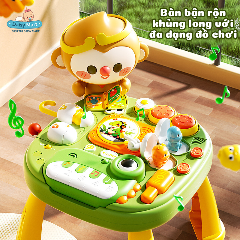 Bàn bận rộn khủng long 17 chi tiết (7) Bàn bận rộn khủng long, bàn bận rộn 17 chi tiết