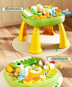Bàn bận rộn khủng long, bàn bận rộn 17 chi tiết