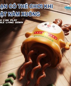 Bạch tuộc Giáng Sinh chạy dây cót: Quà Noel Vui Nhộn