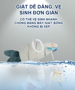 Đồ chơi treo xe đẩy, treo ô tô bằng bông có còi và chuông