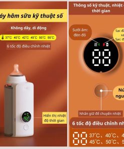 Chức năng của túi ủ bình sữa tích điện cao cấp