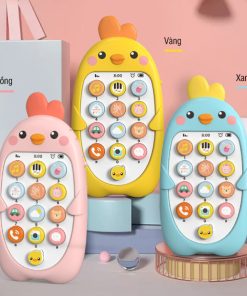Điện Thoại Đồ Chơi Gà Thỏ Song Ngữ: Kích Thích Giác Quan, Phát Triển Toàn Diện Cho Bé Yêu