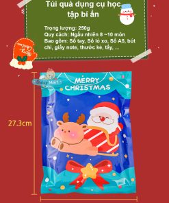 Túi Mù Dụng Cụ Học Tập Noel: Quà Tặng Giáng Sinh Ngẫu Nhiên Lý Tưởng Cho Bé