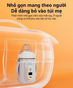 Túi ủ bình sữa, hâm sữa cầm tay cho bình Hegen