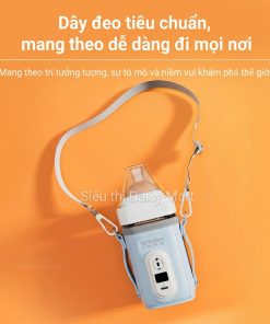 Túi ủ bình sữa, hâm sữa cầm tay cho bình Hegen