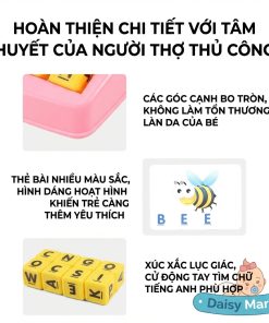 Bộ Đồ Chơi Ghép Chữ Tiếng Anh Thông Minh - Đồ chơi học tiếng Anh
