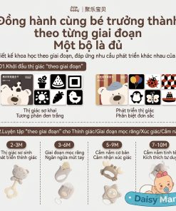 Set đồ chơi dành tặng cho trẻ sơ sinh, đầy đủ đồ chơi cho từng giai đoạn