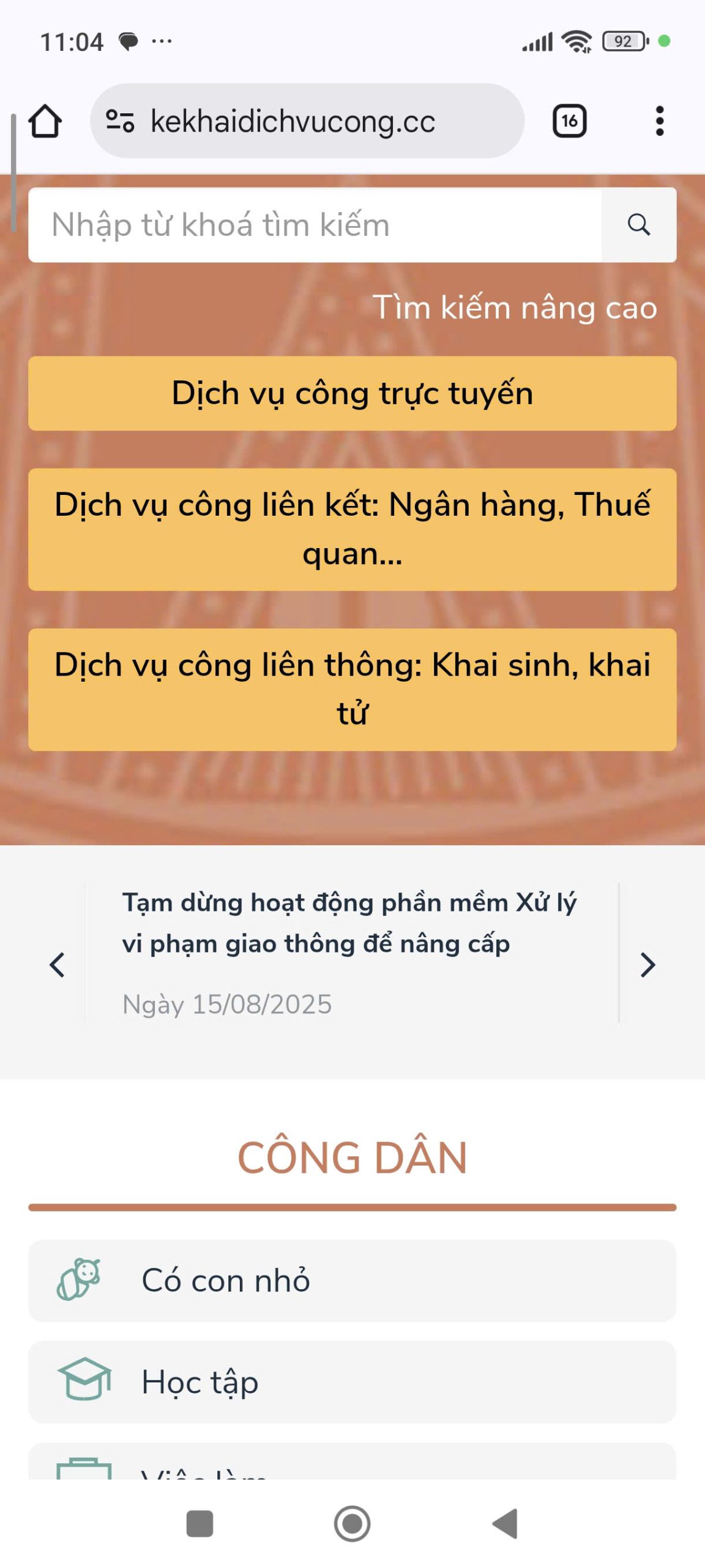lừa đảo kekhaidichvucong