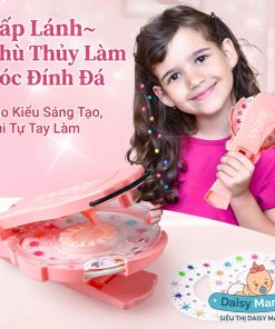Lấp lánh cùng dugnj cụ đính đá trên tóc