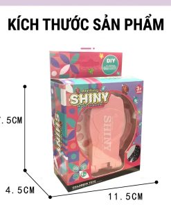 Dụng cụ kẹp tóc - máy đính đá: Tóc Xinh Lấp Lánh