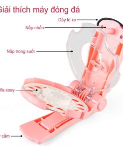 Dụng cụ kẹp tóc - máy đính đá: Tóc Xinh Lấp Lánh