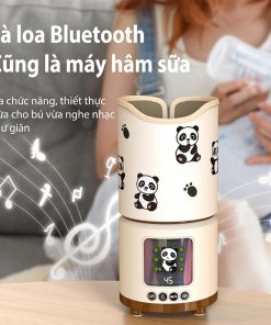 Túi Ủ Tích Điện 5800mAh Kèm Loa Bluetooth Tích Hợp Phát Nhạc White Noise