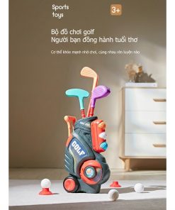 Bộ đánh golf cao cấp dành cho trẻ em có thể đeo và kéo