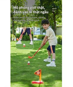 Bộ đánh golf cao cấp dành cho trẻ em có thể đeo và kéo