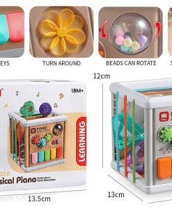 Hộp Đan Dây Và Hộp Thả Khối Kèm Đàn Piano Phát Sáng 6in1: Khơi Dậy Tài Năng Và Sự Sáng Tạo Cho Bé Yêu