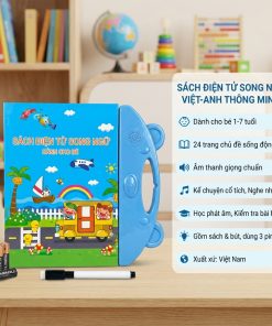 Sách Điện Tử Song Ngữ Dành Cho Trẻ Em - Công Cụ Học Tập Thông Minh Kết Hợp Sáng Tạo