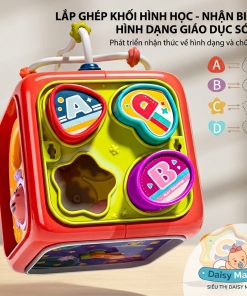 Đồ chơi thả hình khối phát triển tư duy