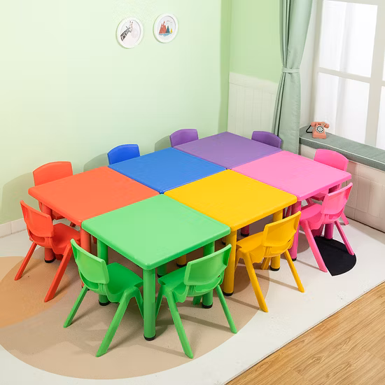 bàn nhựa vuông 4 chỗ 60x60 cm, chân sắt sơn tĩnh điện (1)
