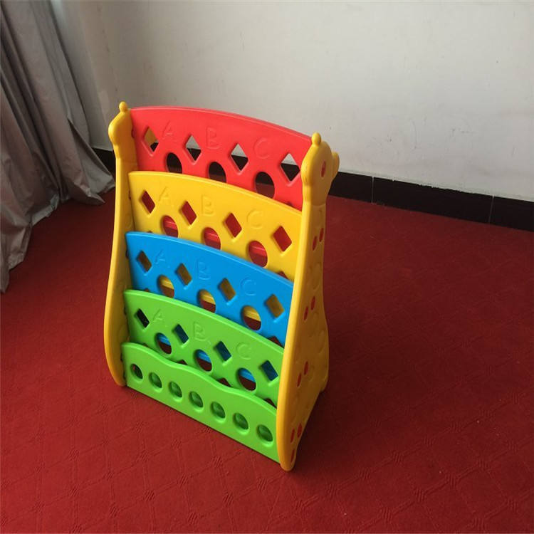 kệ sách nhựa chữ A hình con hươu, kệ sách 4 tầng trẻ em (1)