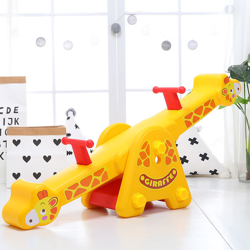 Bập bênh đôi con hươu, máy bay, bằng nhựa để trong nhà, hàng nhập khẩu (12)