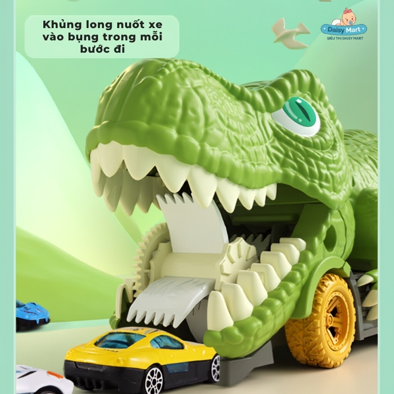 Đồ chơi khủng long nuốt xe ô tô (10)