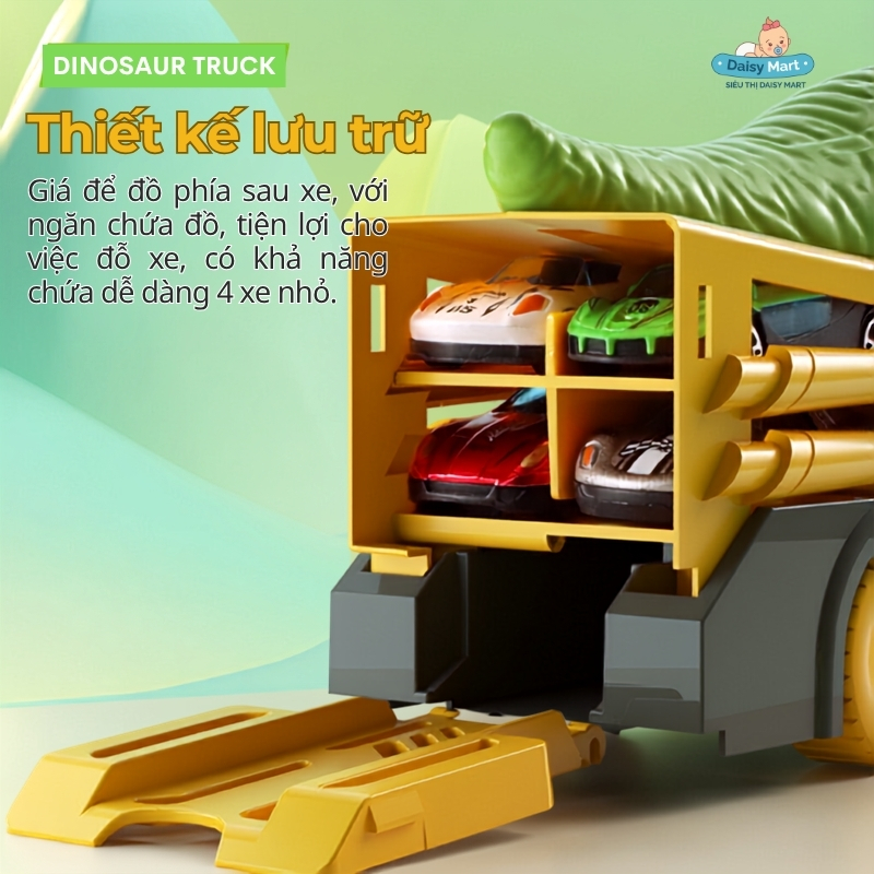 Đồ chơi khủng long nuốt xe ô tô (4)