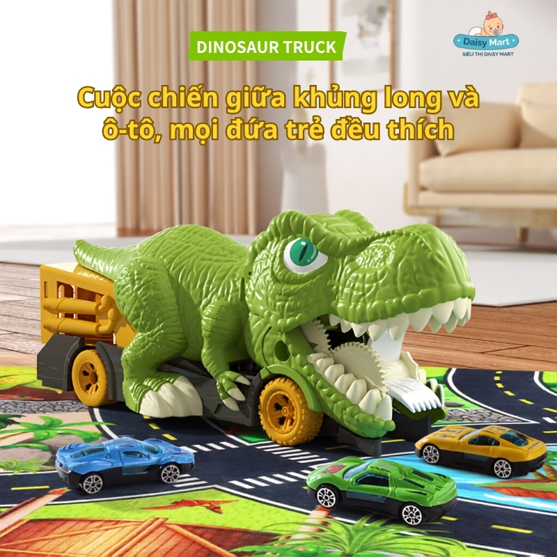 Đồ chơi khủng long nuốt xe ô tô (7)