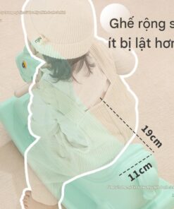 Bập bênh nhựa chống lật nhờ thiết kế hợp lý